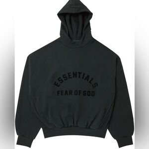 Fear of God Essentials Black Hoodie